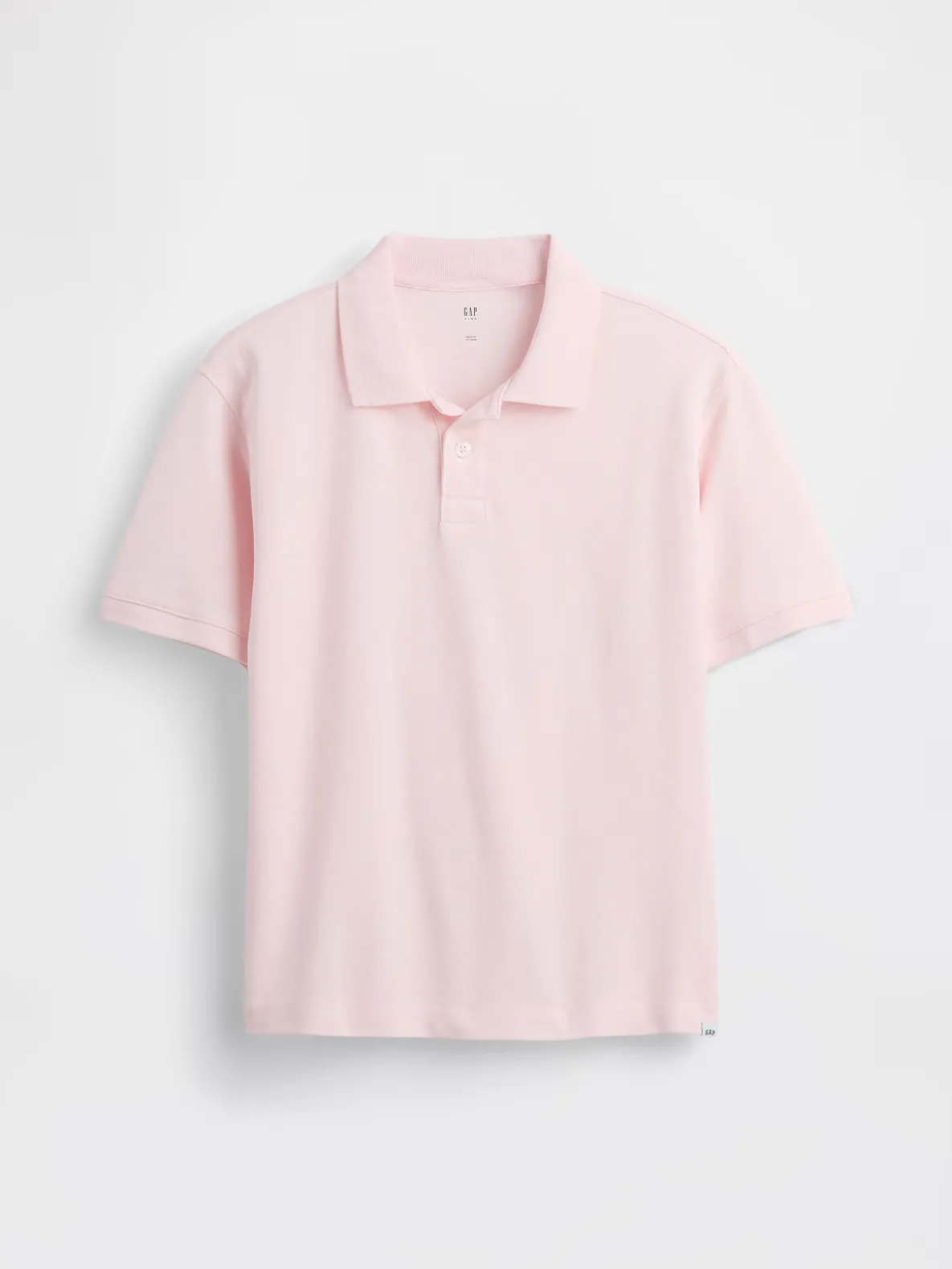 Kids Pique Polo Shirt