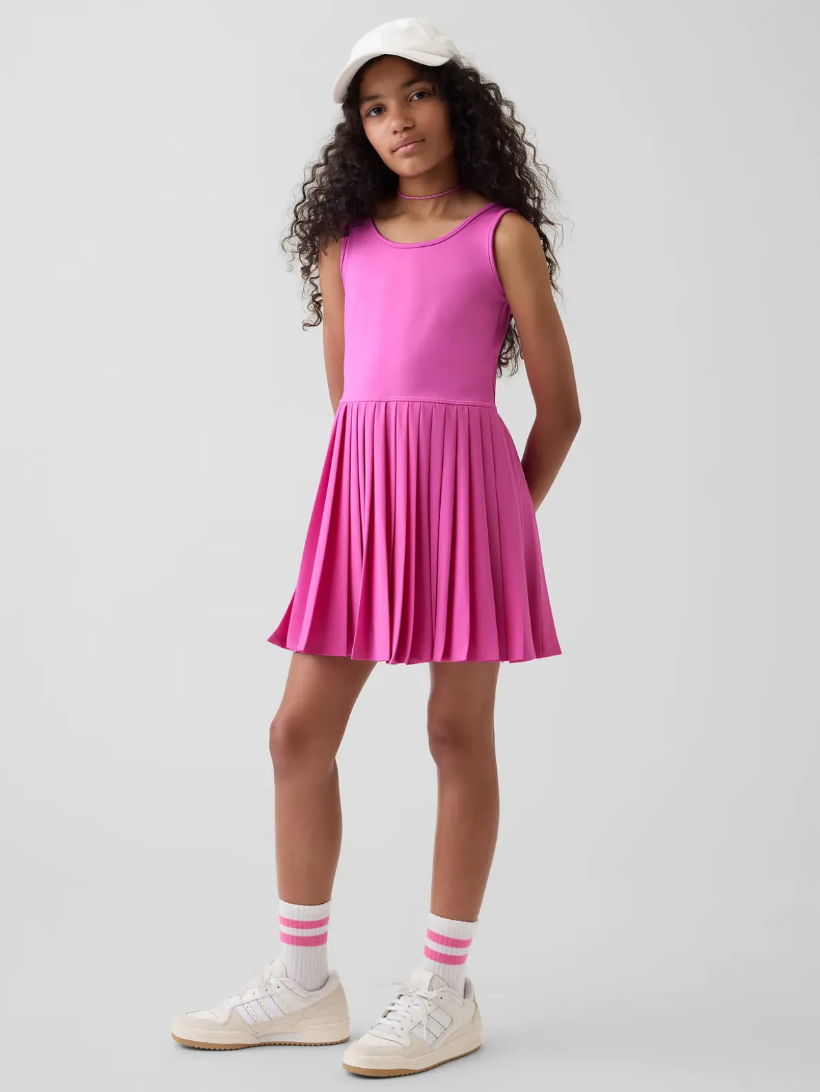 Kids Pleated Tennis Dress
