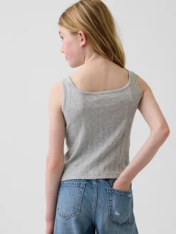 Kids Pointelle Tank Top