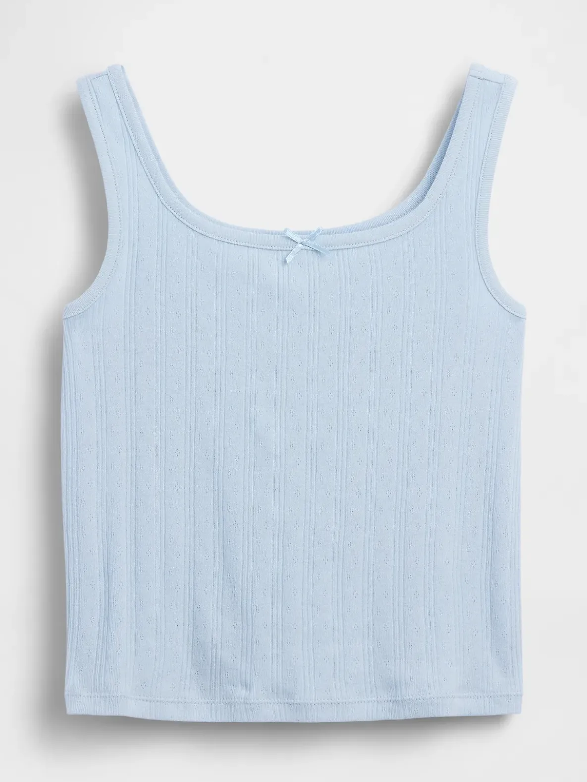 Kids Pointelle Tank Top