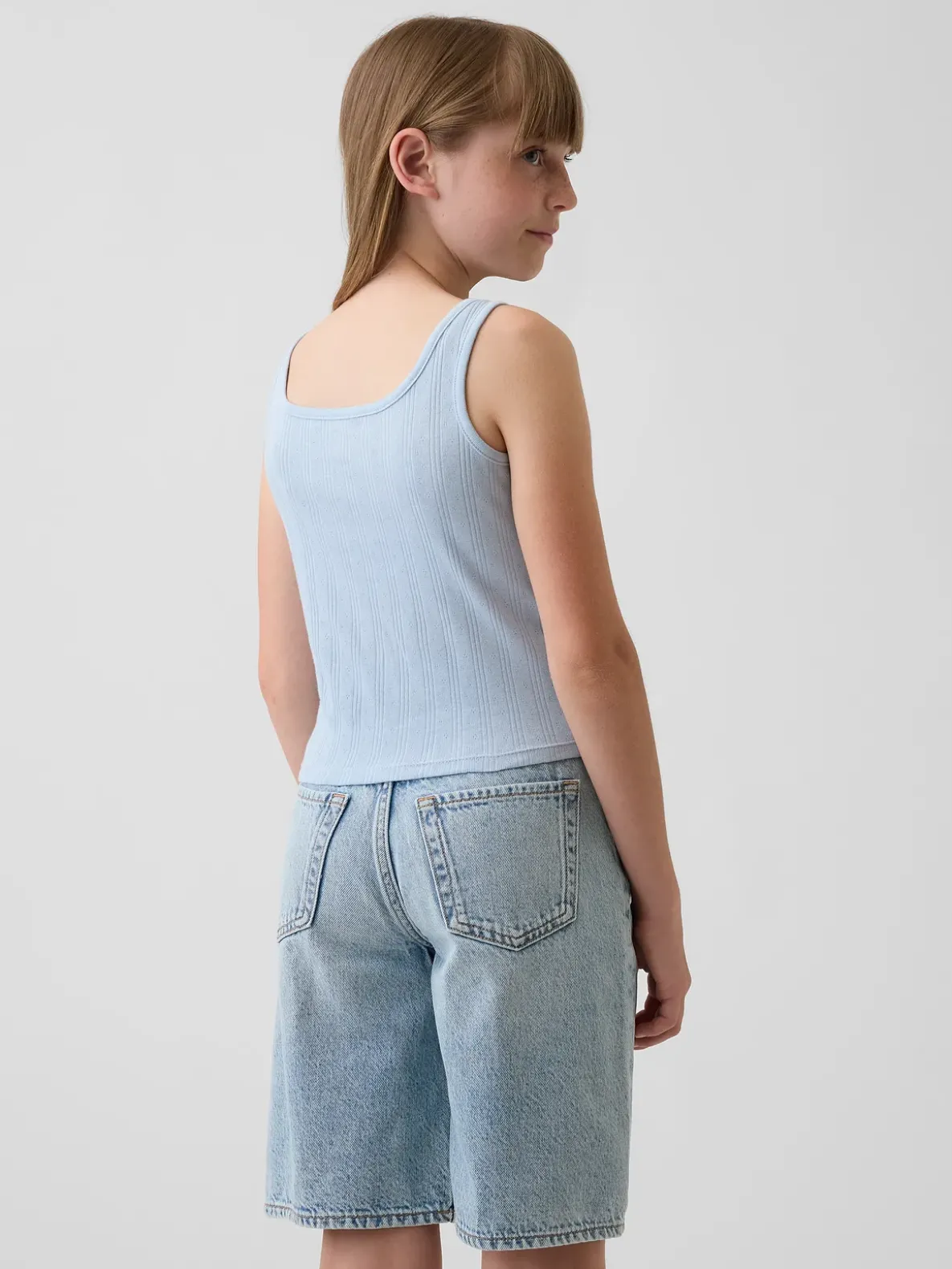 Kids Pointelle Tank Top