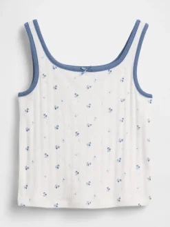 Kids Pointelle Tank Top