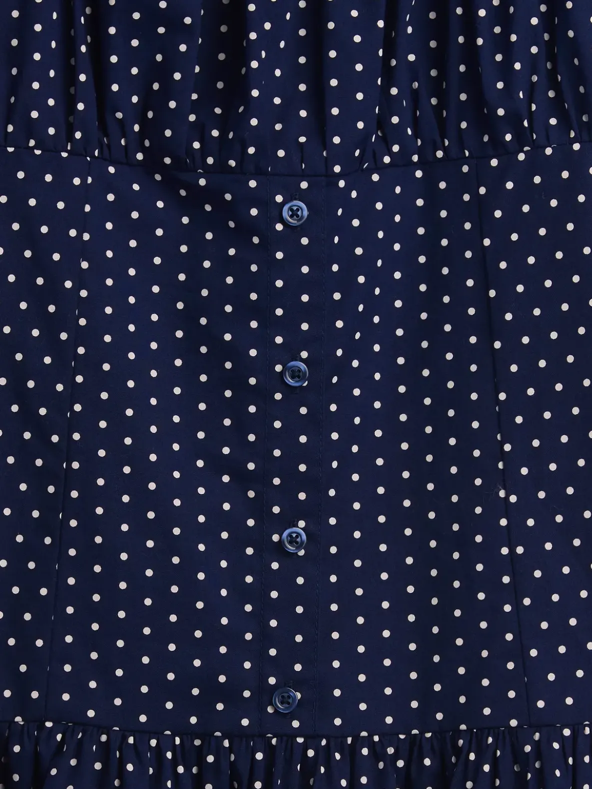Kids Polka Dot Drop-Waist Dress