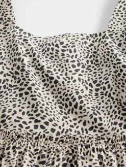 Kids Poplin Peplum Top