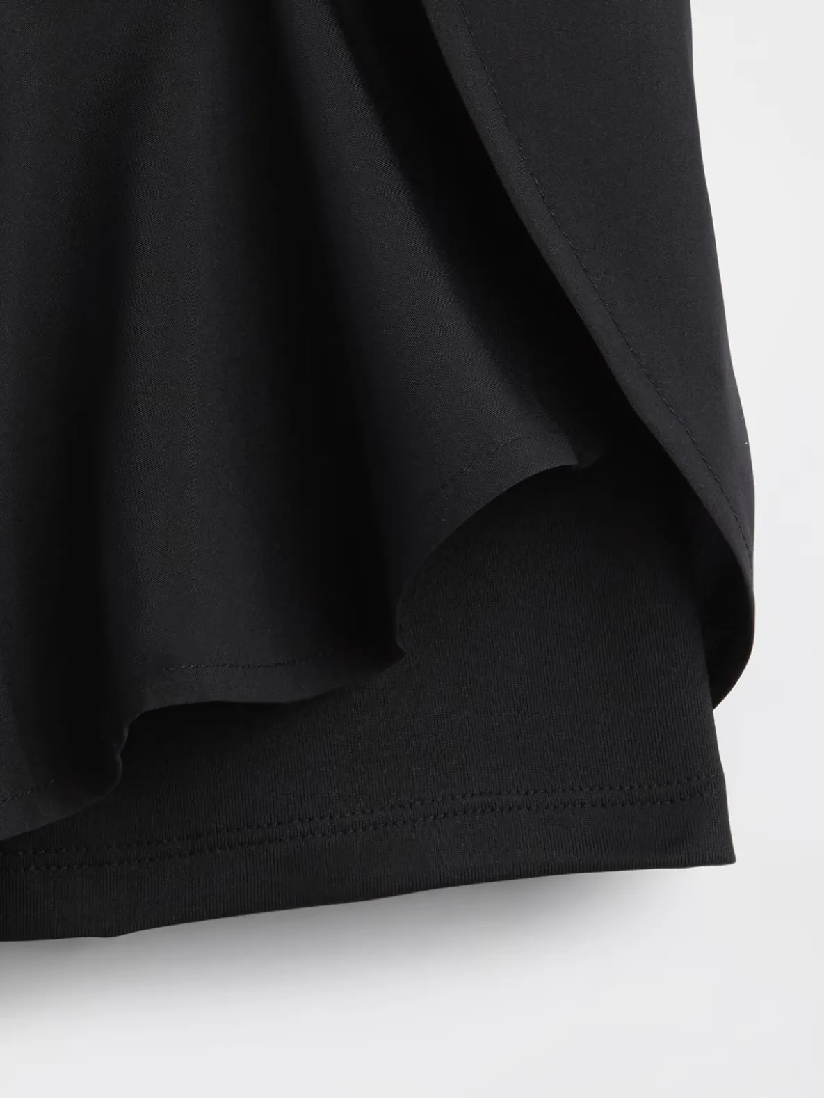 Kids Quick-Dry Butterfly-Hem Run Shorts