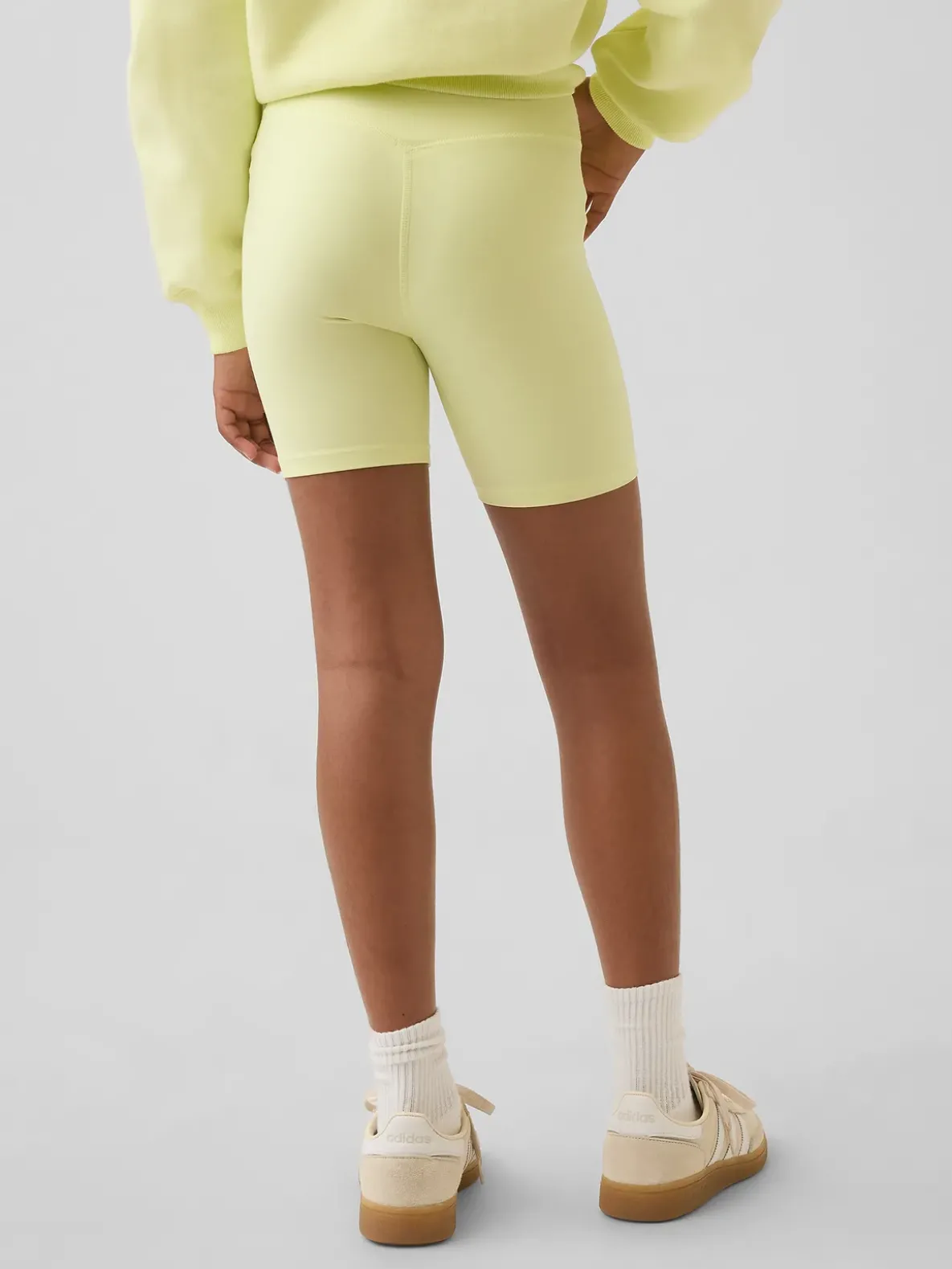 Kids Quick-Dry Rib Bike Shorts