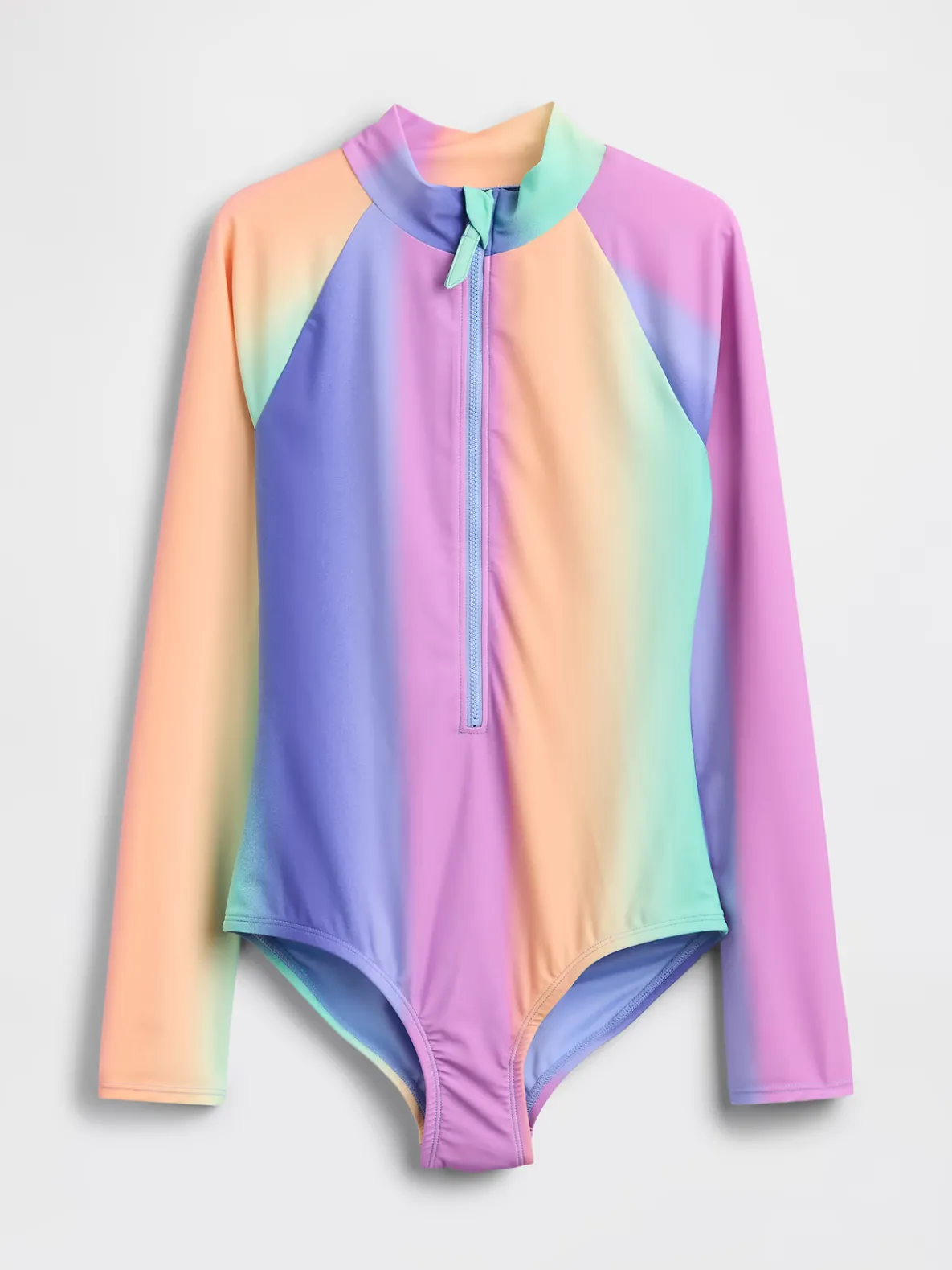 Kids Rash Guard One-Piece Swimsuit
