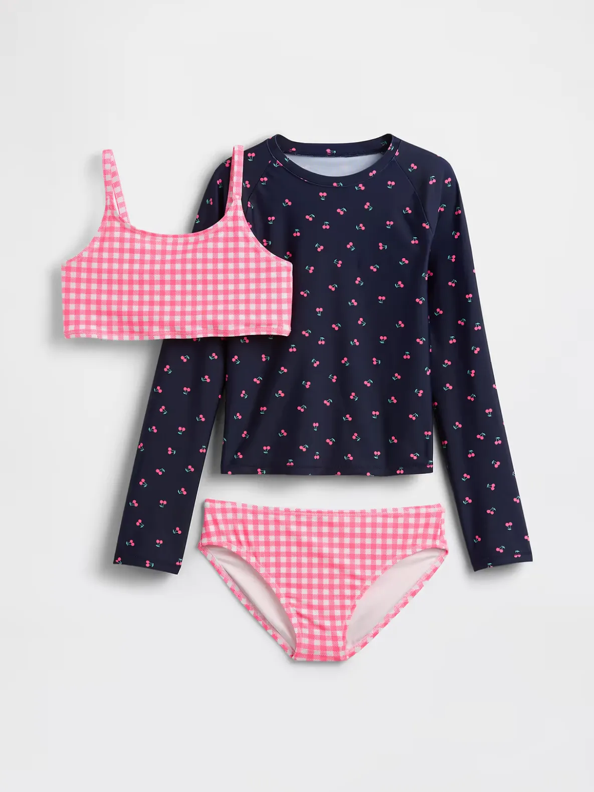 Kids Rash Guard Swim Three-Piece