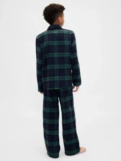 Kids Recycled Flannel PJ Set