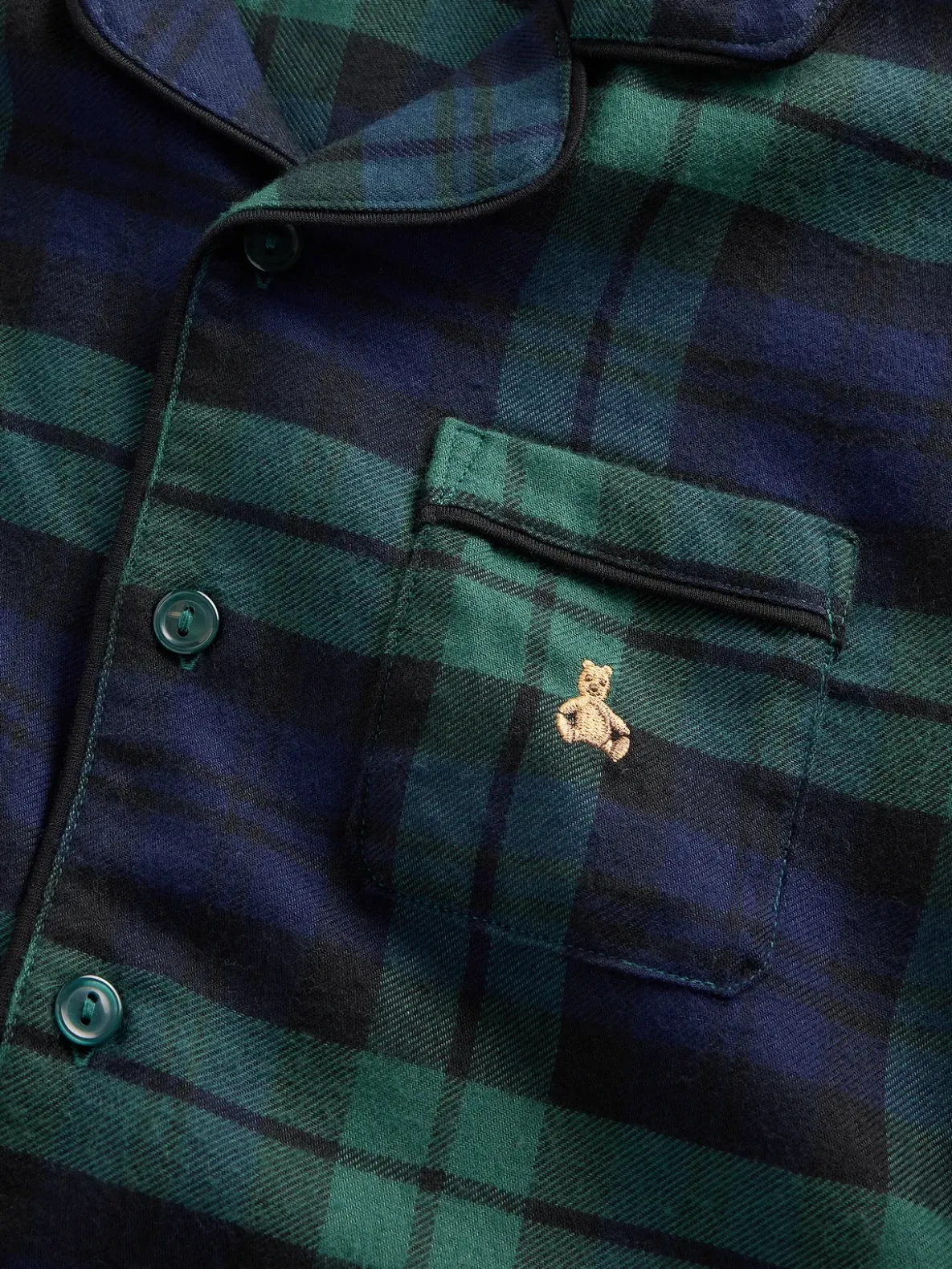 Kids Recycled Flannel PJ Set