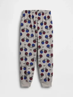 Kids Recycled Football Logo PJ Joggers