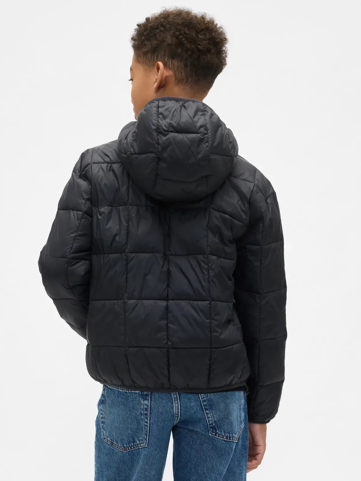 Kids Recycled Lightweight Puffer Jacket