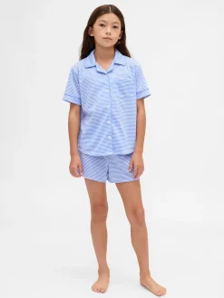 Kids Recycled PJ Short Set