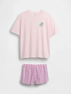 Kids Recycled PJ Short Set