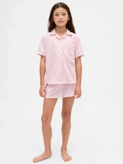 Kids Recycled PJ Short Set