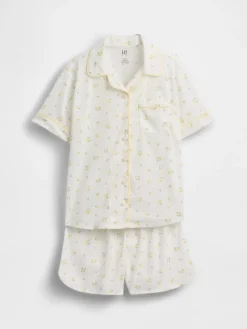 Kids Recycled PJ Short Set