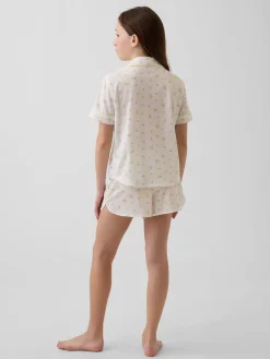 Kids Recycled PJ Short Set