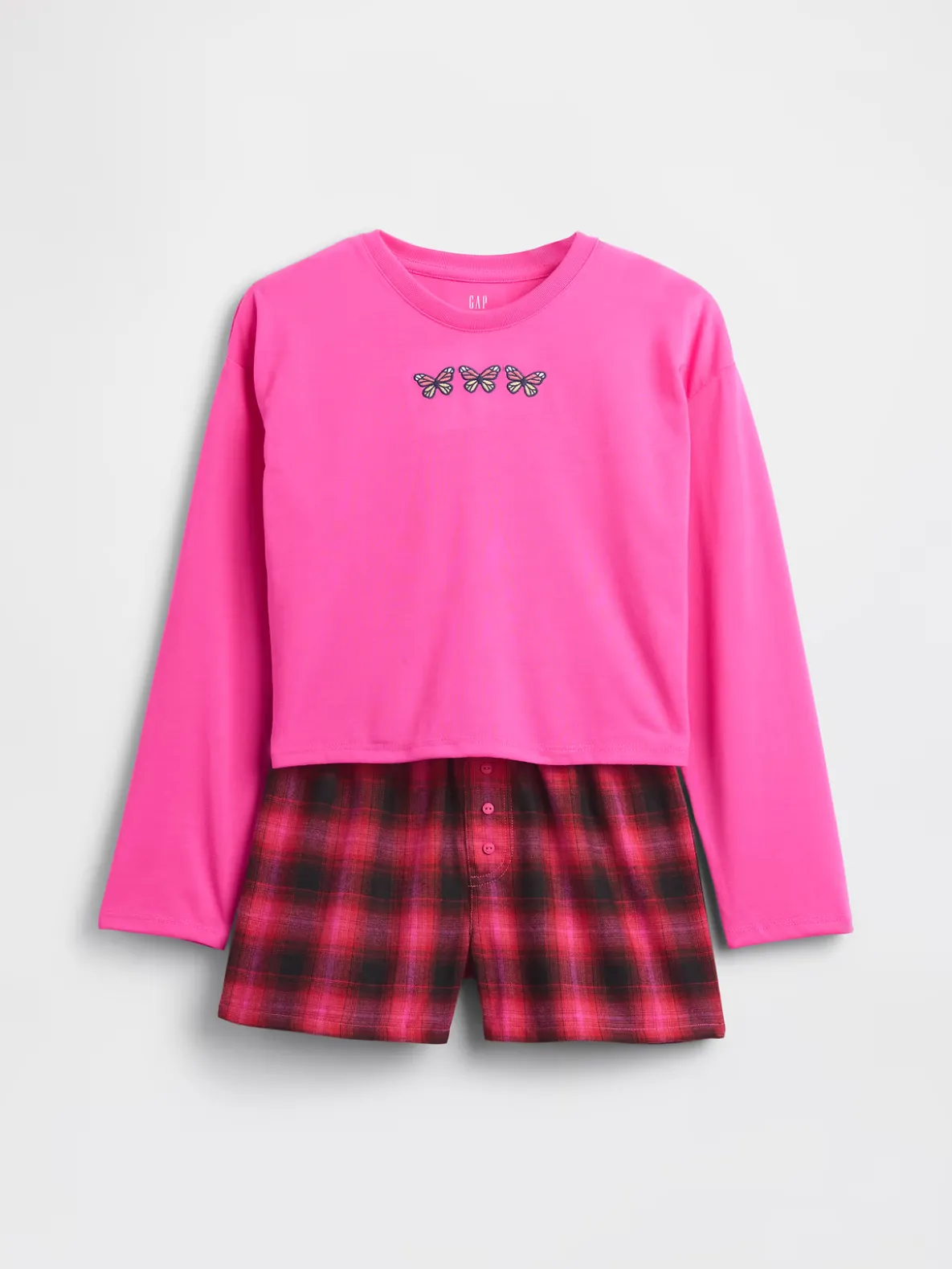 Kids Recycled PJ Short Set