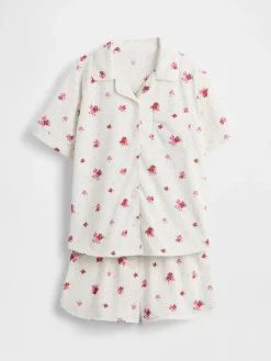 Kids Recycled PJ Short Set