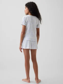 Kids Recycled Pointelle PJ T-Shirt