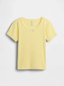 Kids Recycled Pointelle PJ T-Shirt