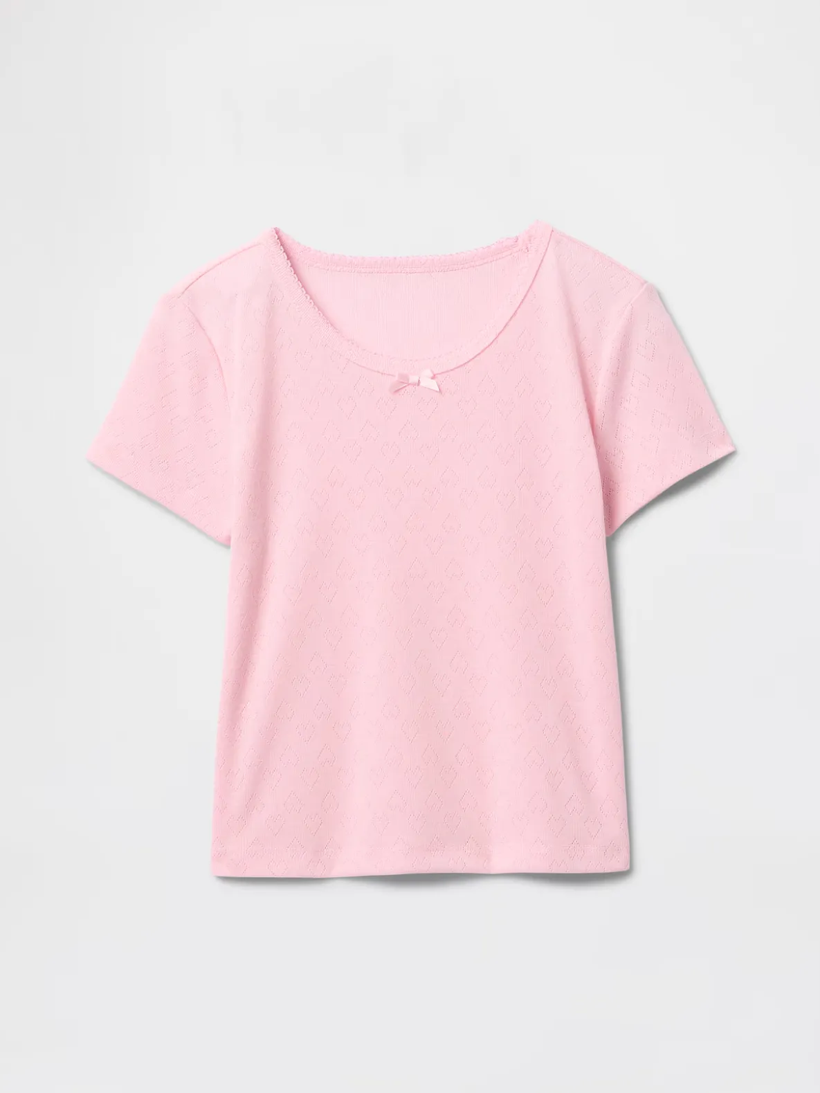 Kids Recycled Pointelle PJ T-Shirt