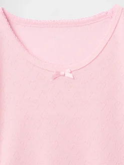 Kids Recycled Pointelle PJ T-Shirt