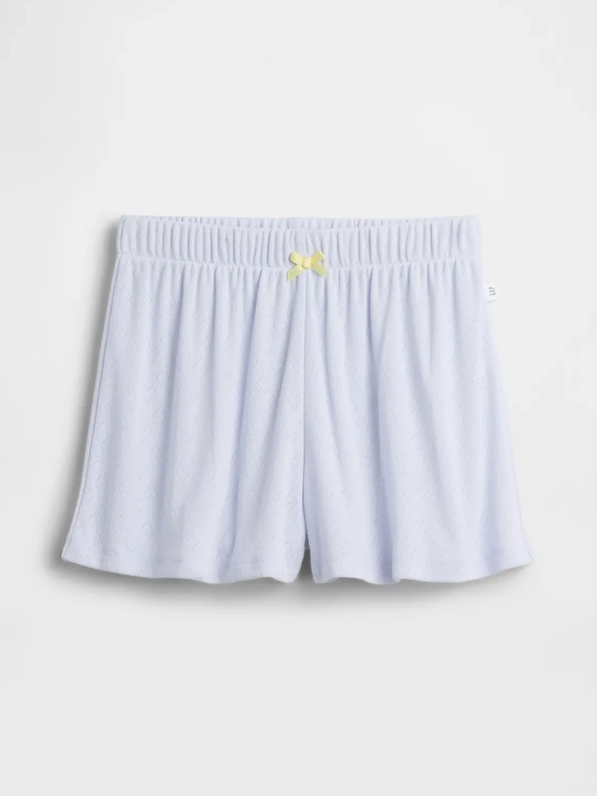 Kids Recycled Pointelle PJ Shorts