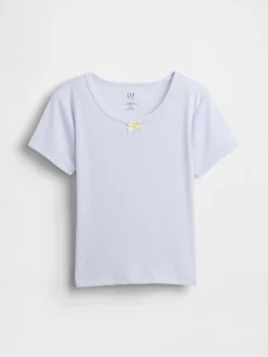 Kids Recycled Pointelle PJ T-Shirt