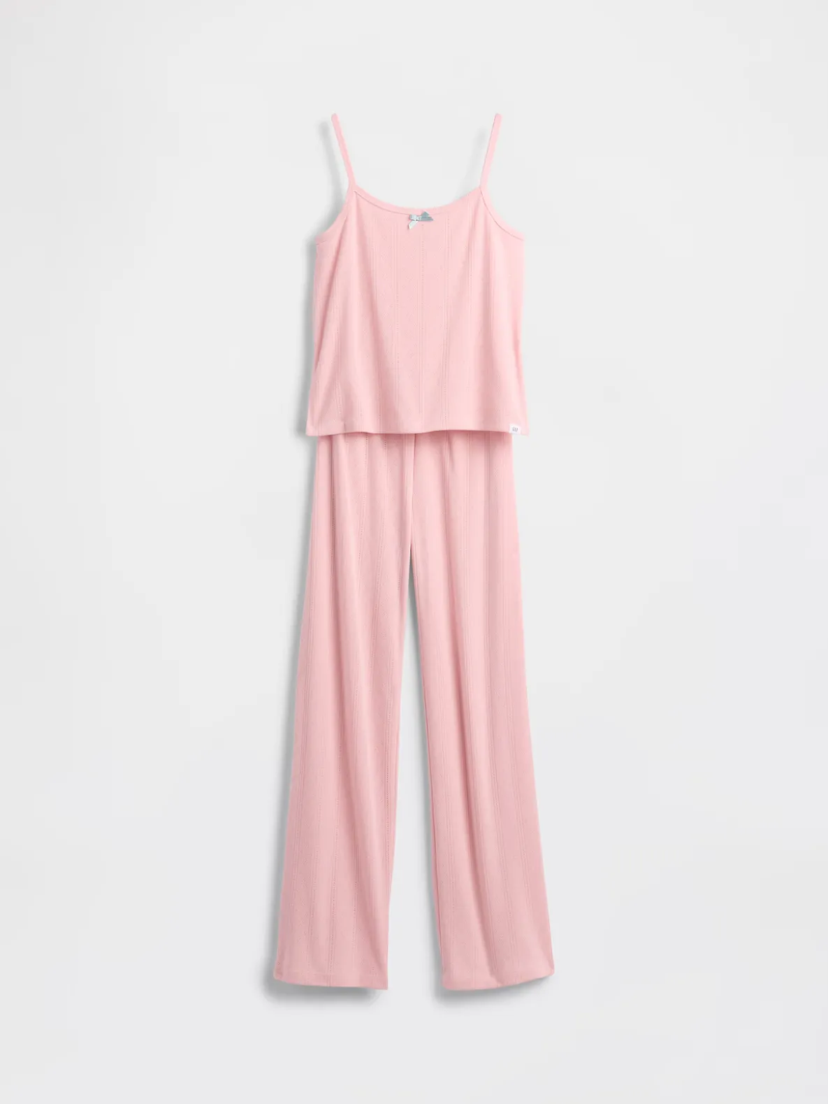 Kids Recycled Pointelle Tank PJ Set