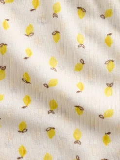 Kids Recycled Rib PJ Short Set