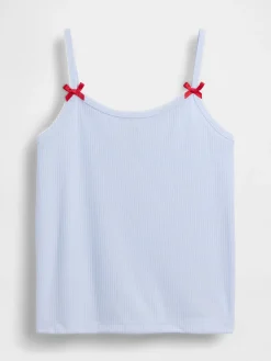 Kids Recycled Rib PJ Tank Top
