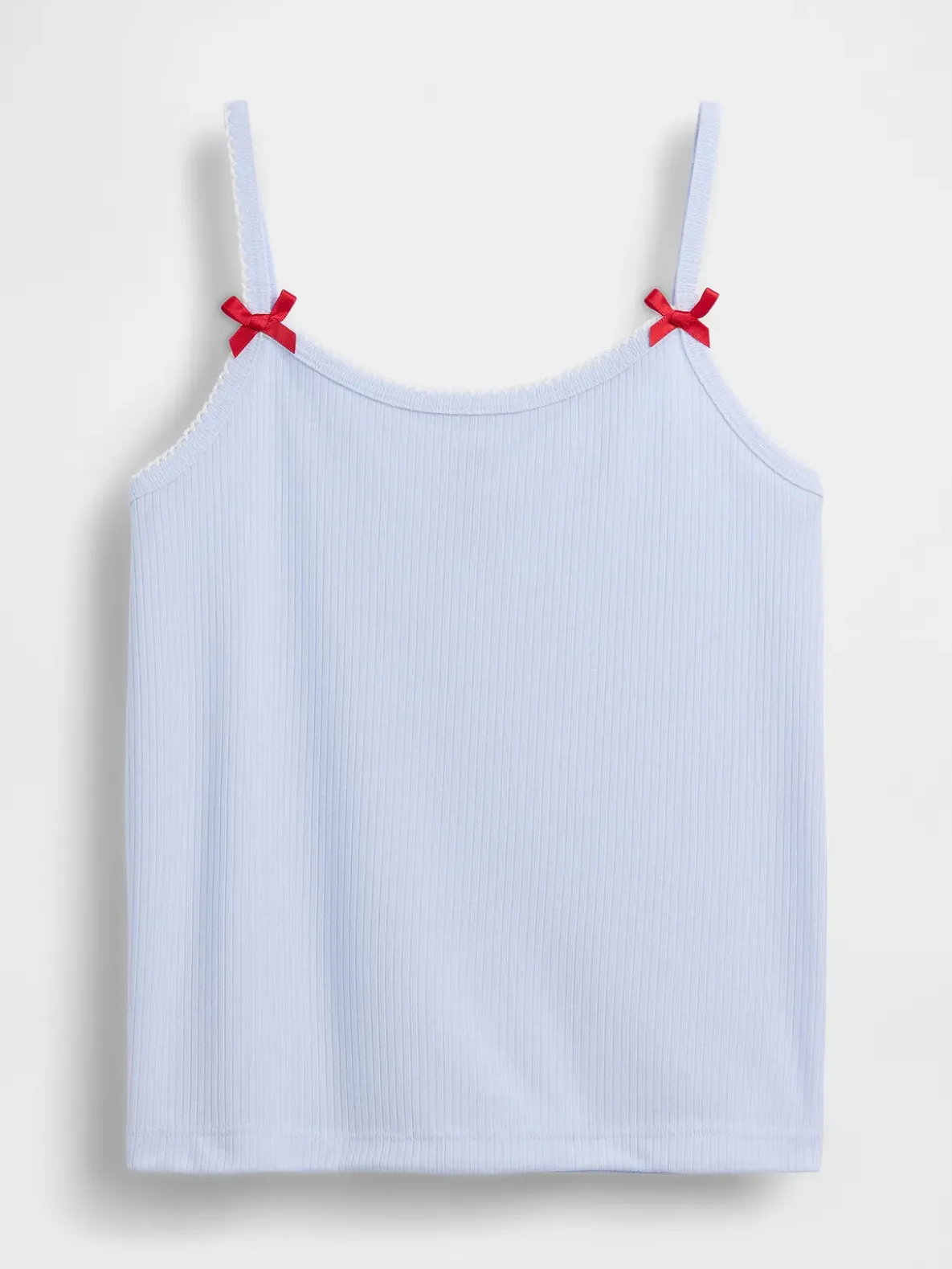 Kids Recycled Rib PJ Tank Top