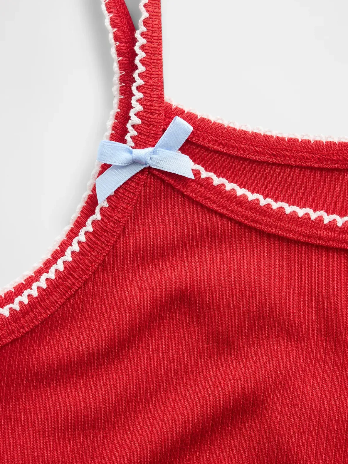 Kids Recycled Rib PJ Tank Top