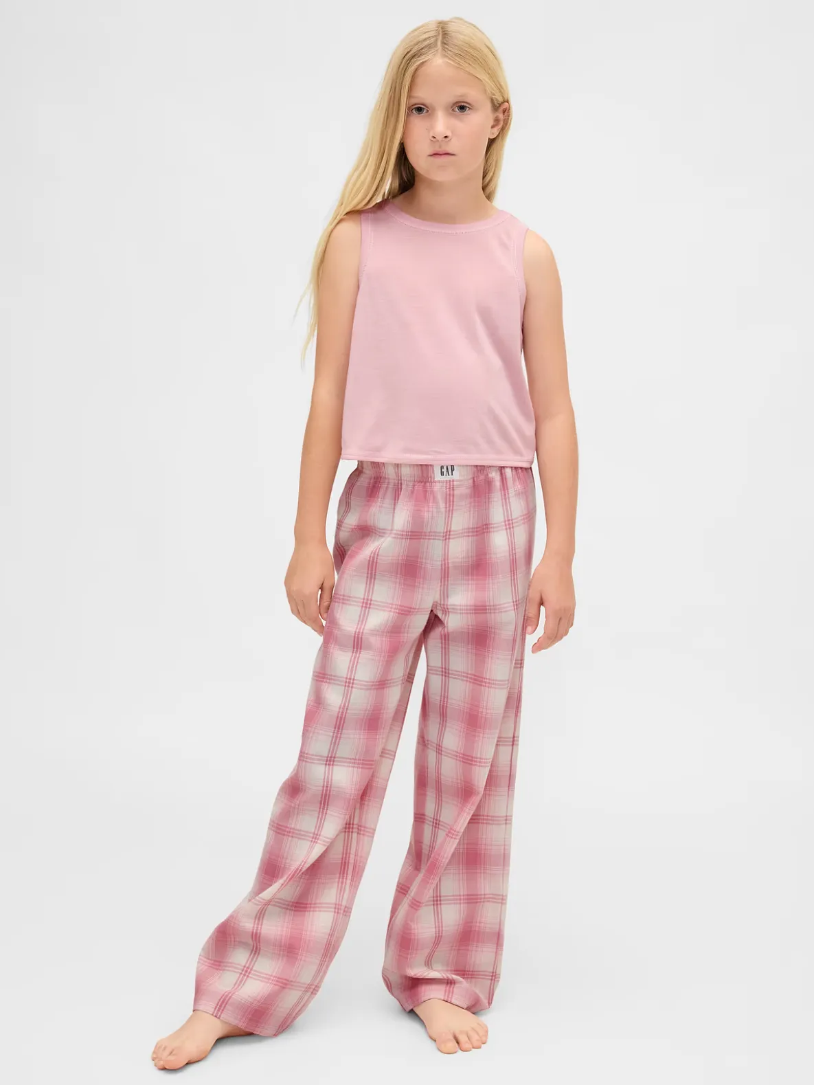 Kids Recycled Tank PJ Set