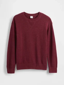 Kids Relaxed Crewneck Sweater