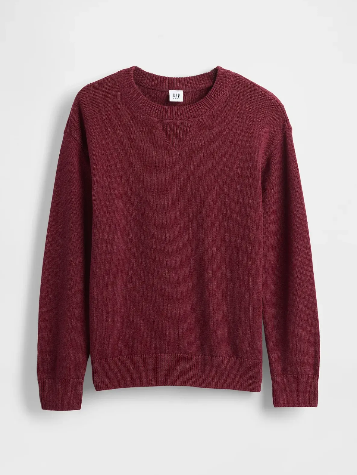 Kids Relaxed Crewneck Sweater