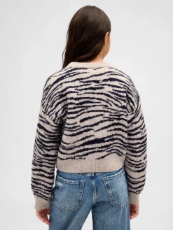 Kids Relaxed Crewneck Sweater