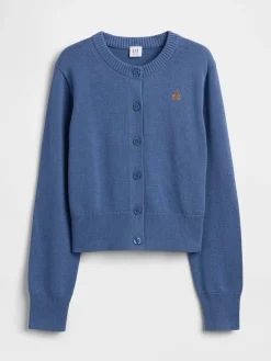Kids Relaxed Crop Cardigan
