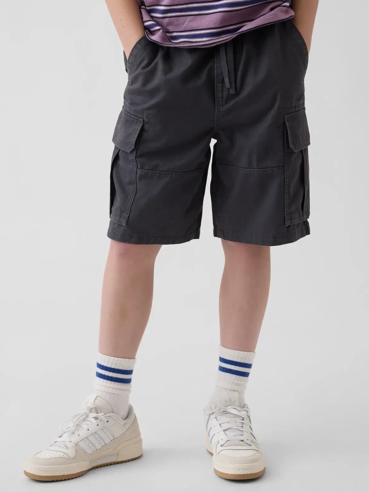 Kids Relaxed Easy Cargo Shorts