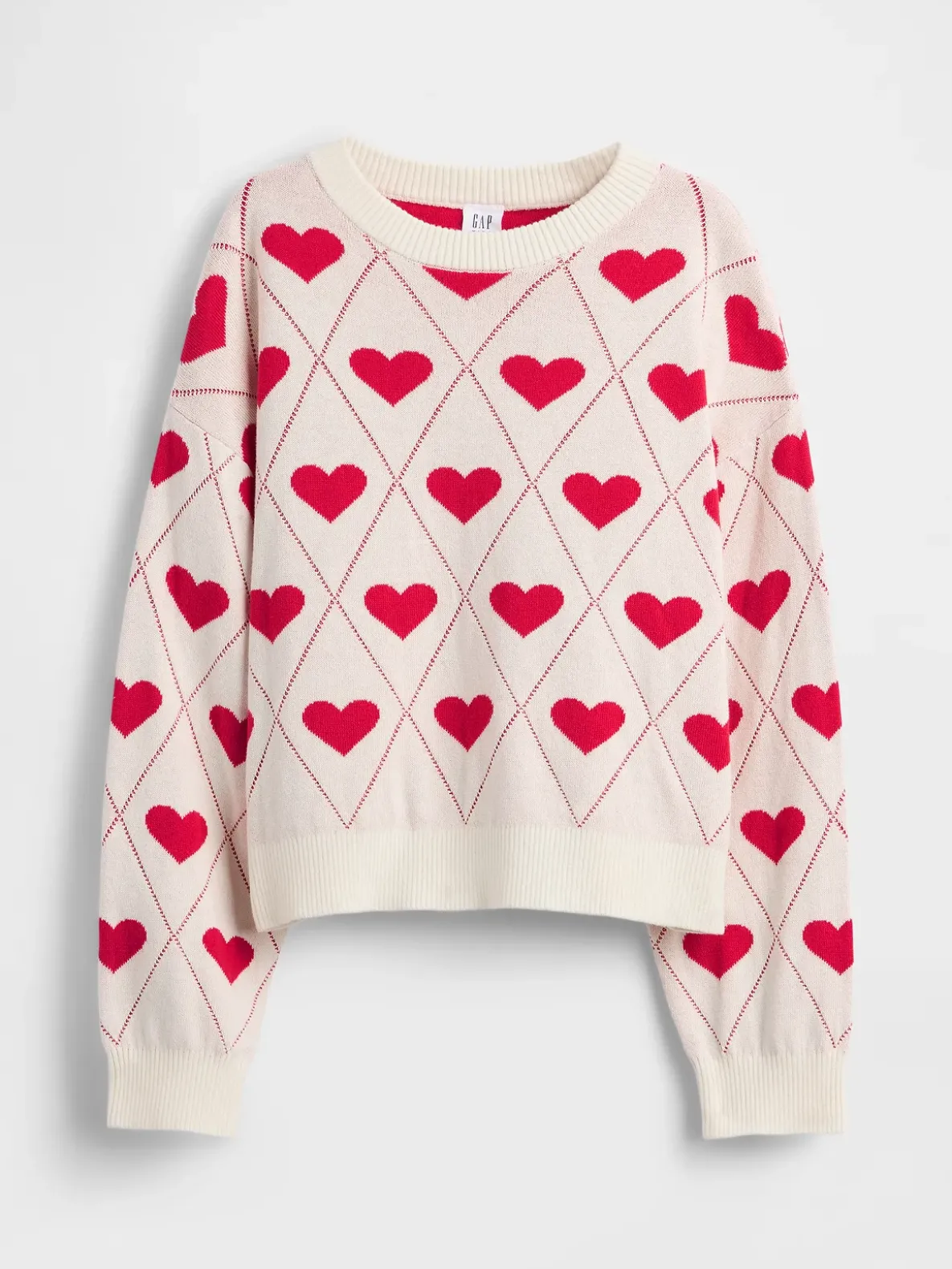 Kids Relaxed Graphic Crewneck Sweater