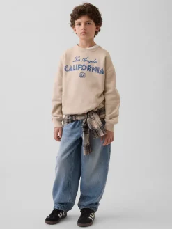 Kids Relaxed Graphic Sweatshirt