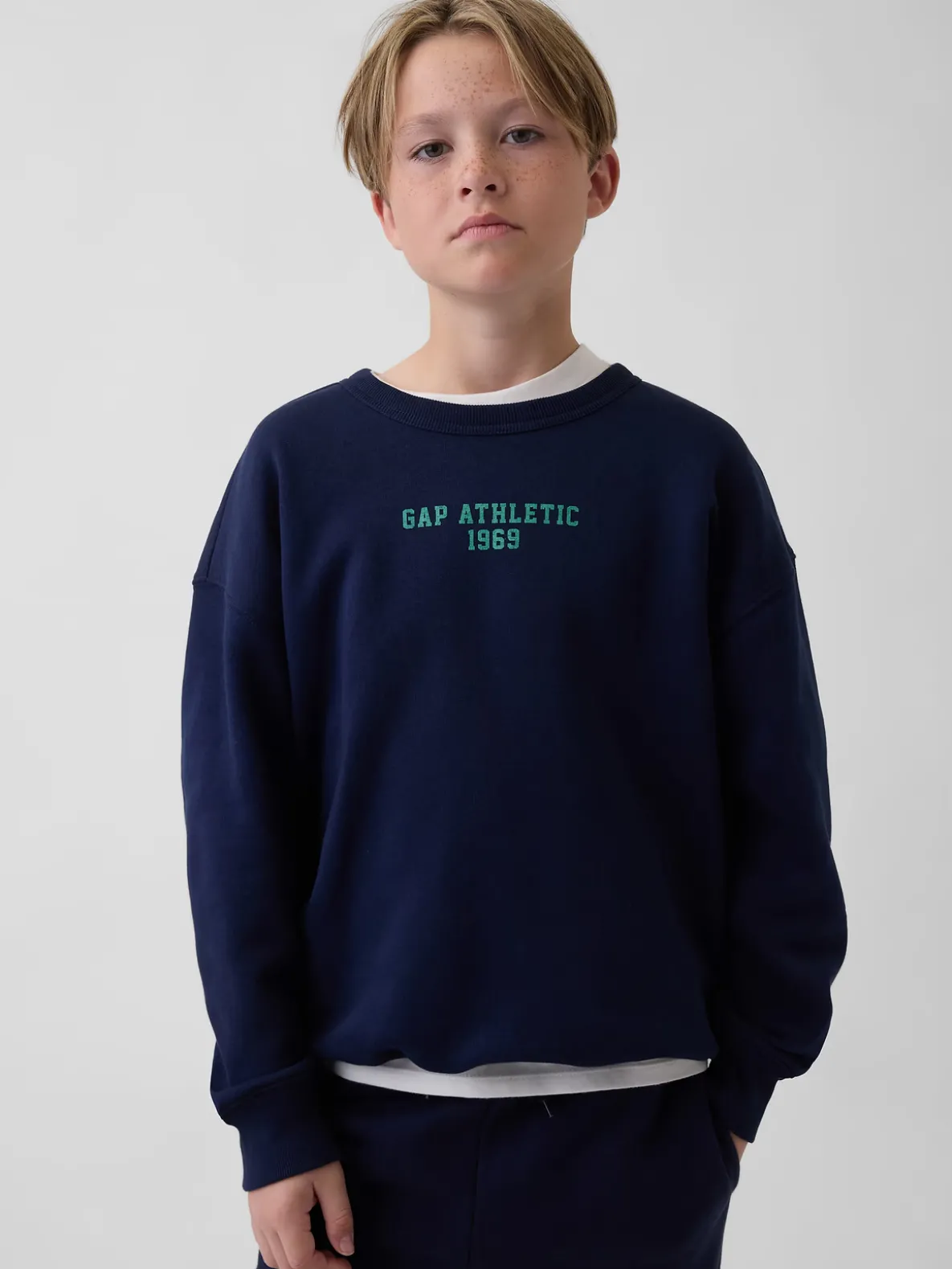 Kids Relaxed Graphic Sweatshirt