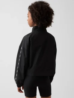 Kids Relaxed Logo Windbreaker Jacket
