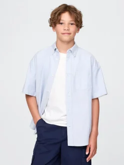 Kids Relaxed Oxford Shirt