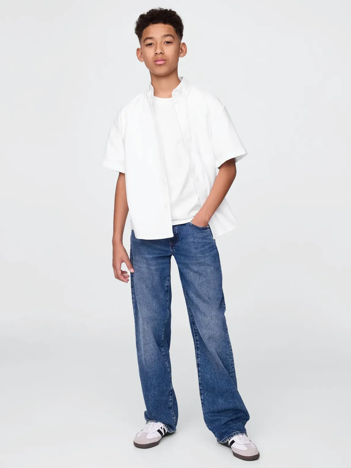 Kids Relaxed Oxford Shirt