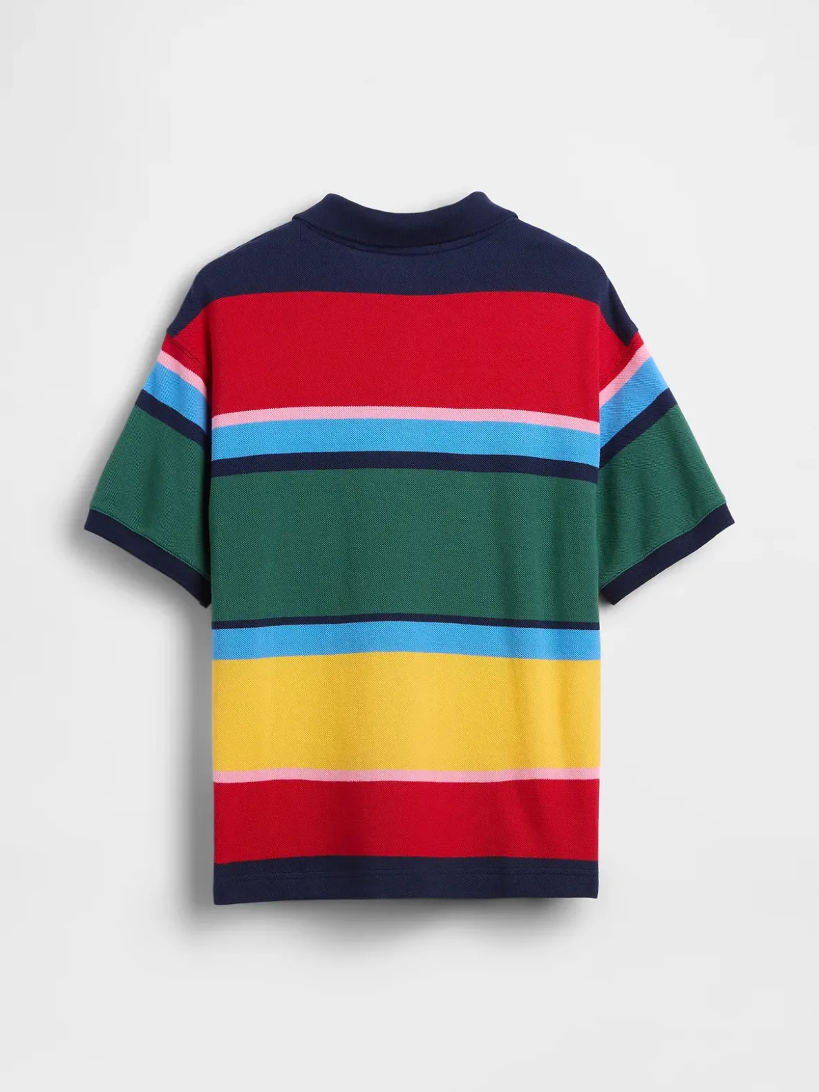 Kids Relaxed Pique Polo Shirt