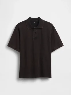 Kids Relaxed Pique Polo Shirt