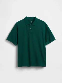 Kids Relaxed Pique Polo Shirt