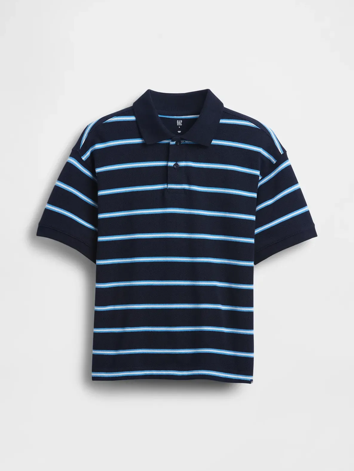 Kids Relaxed Pique Polo Shirt